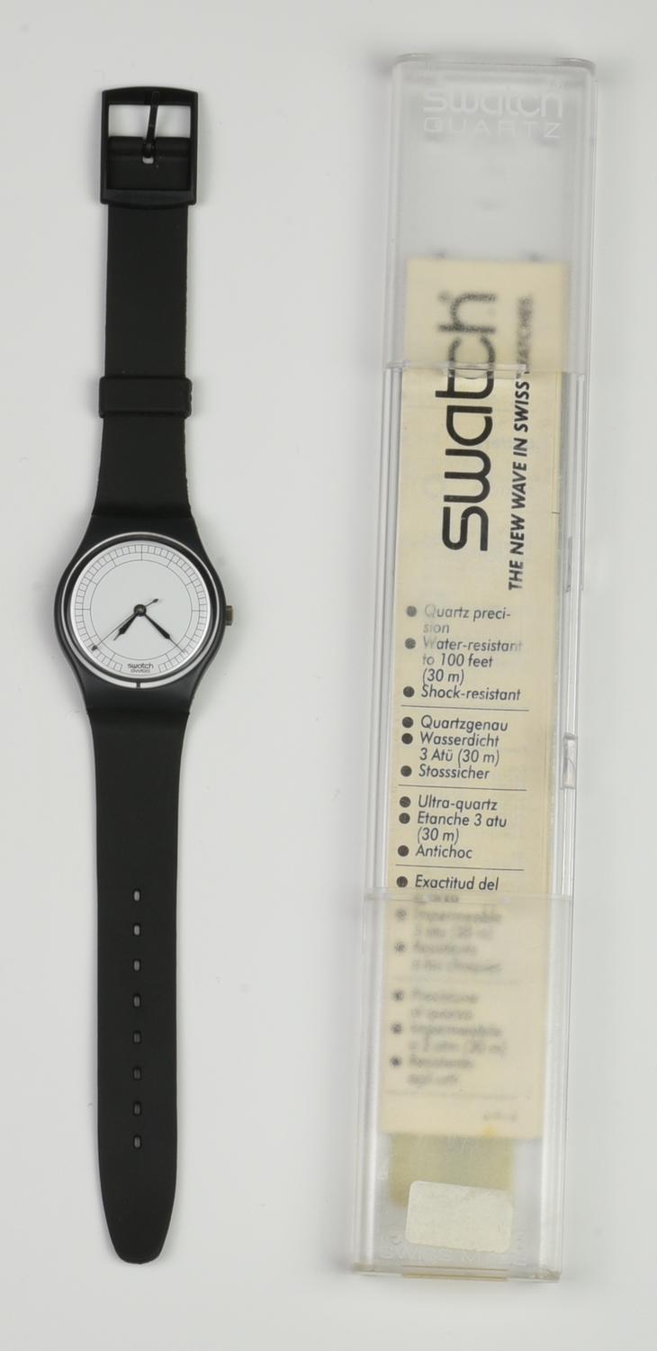 SWATCH FLEET STREET, 1985 mod. INC, cod. GA103 anno 1985 Completo di scatola...