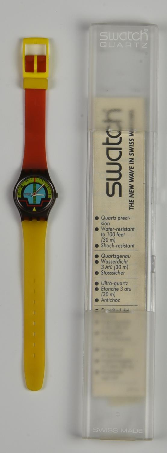 SWATCH JOURNEY TO SAMOA, 1987 mod. BLUE HORIZON, cod. LF100 anno 1987...