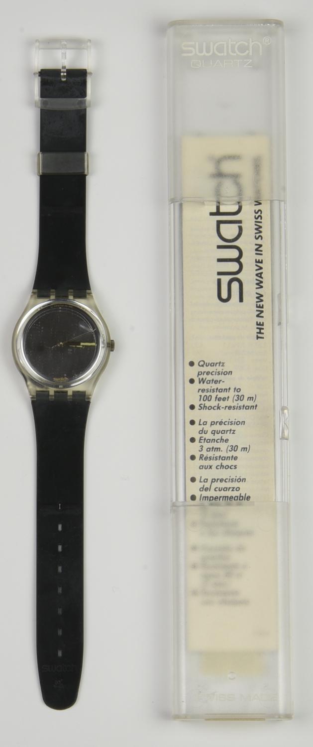 SWATCH BLAKE'S, 1987 mod. SNOWWHITE, cod. GK104 anno 1987 Completo di scatola...