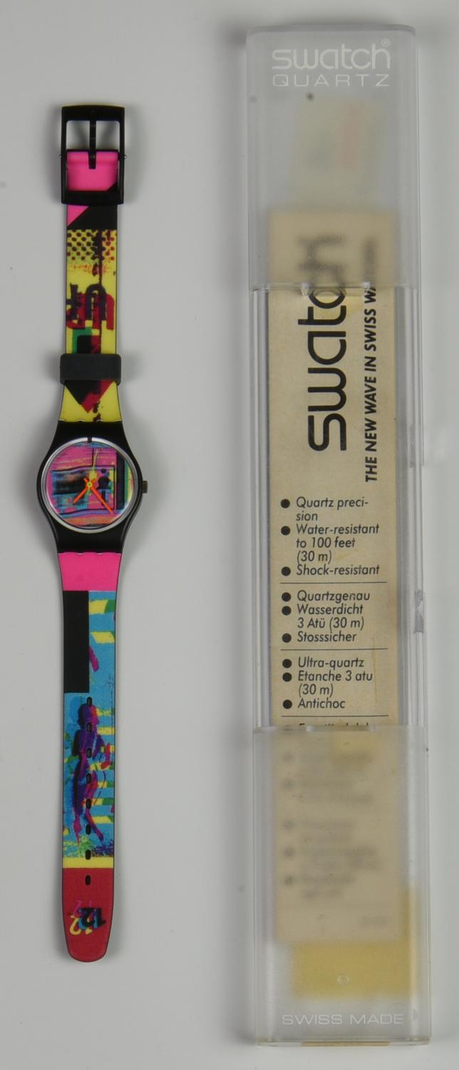 SWATCH STREET SMART, 1989 mod. LOBRO, cod. LB123 anno 1989 Completo di...