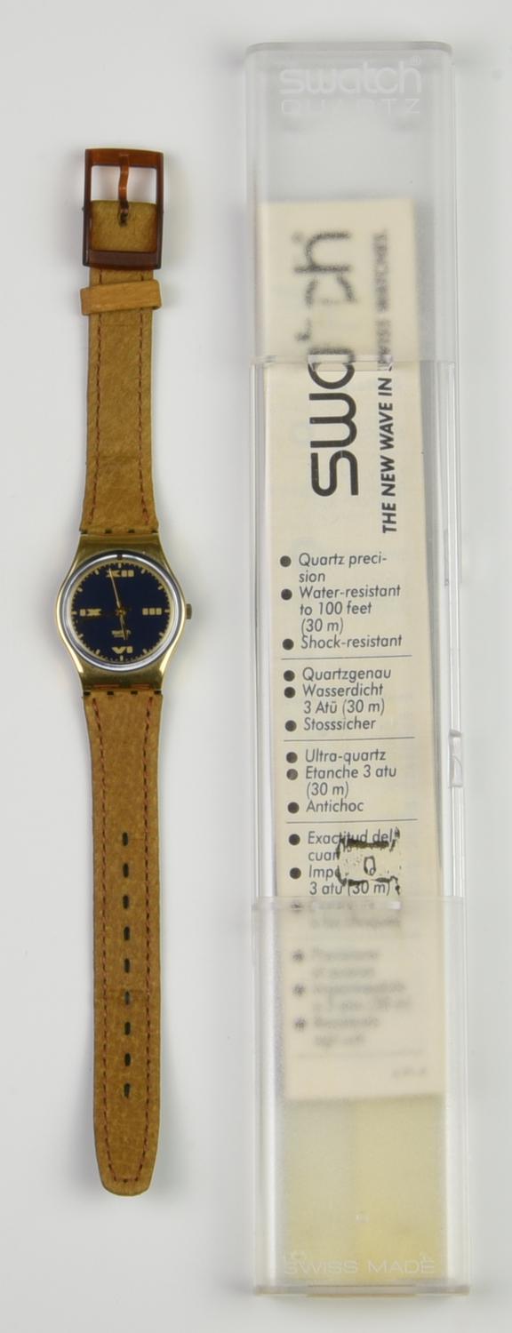 SWATCH DERBY, 1990 mod. TOUGH TURF, cod. LX104 anno 1990 Completo di scatola...