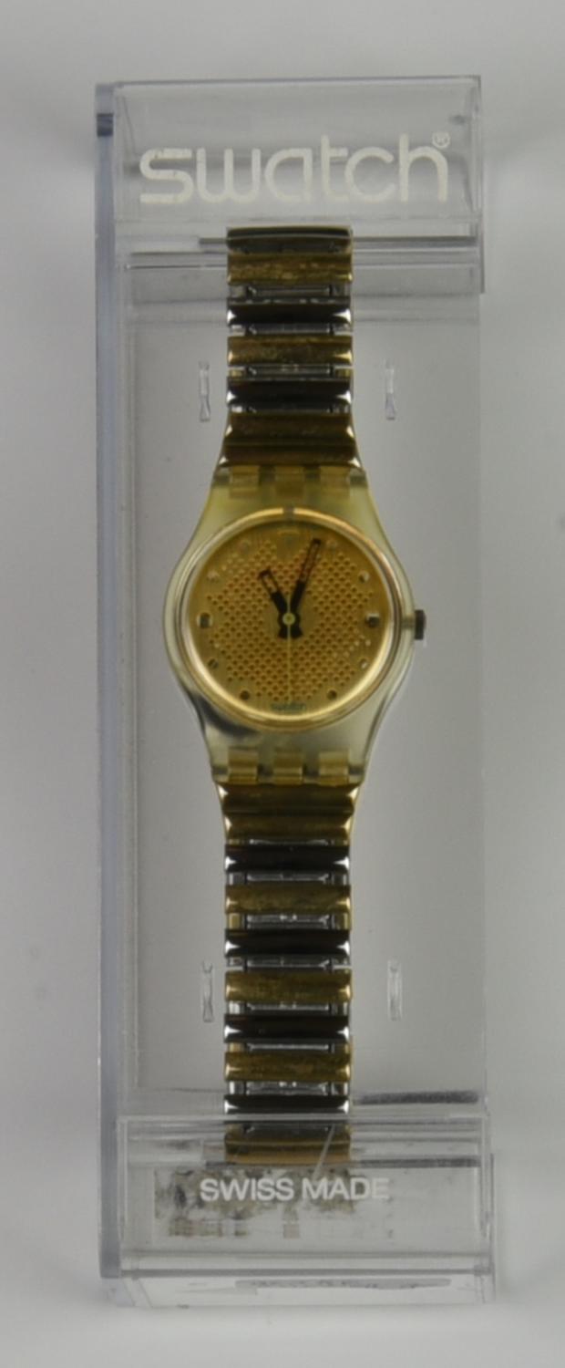 SWATCH FORT KNOX, 1990 mod. BLADE RUNNER, cod. LK121 anno 1990 Completo di...