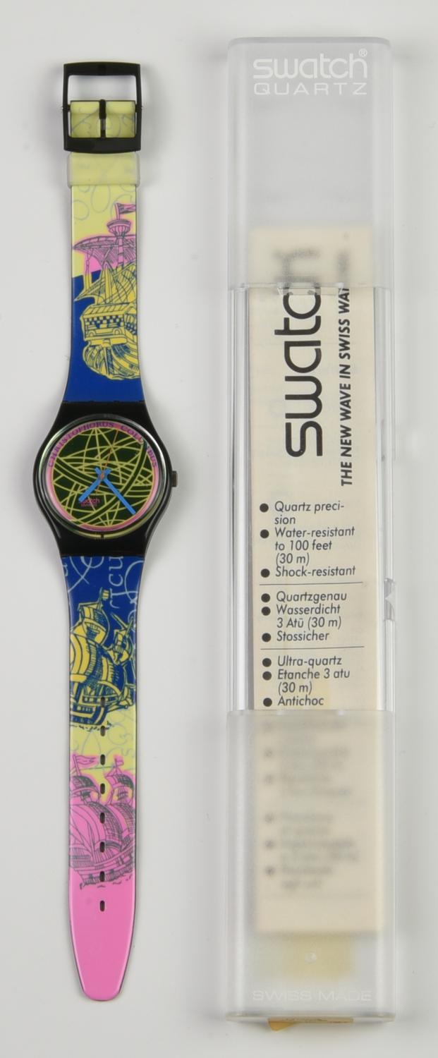 SWATCH WORLD TOUR, 1991 mod. THE GLOBE (ideato per commemorare i 500 anni...