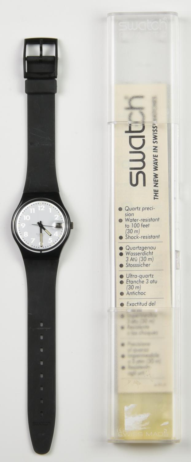 SWATCH STOCK EXCHANGE, 1991 mod. FIXING, cod. GB413 anno 1991 Completo di...