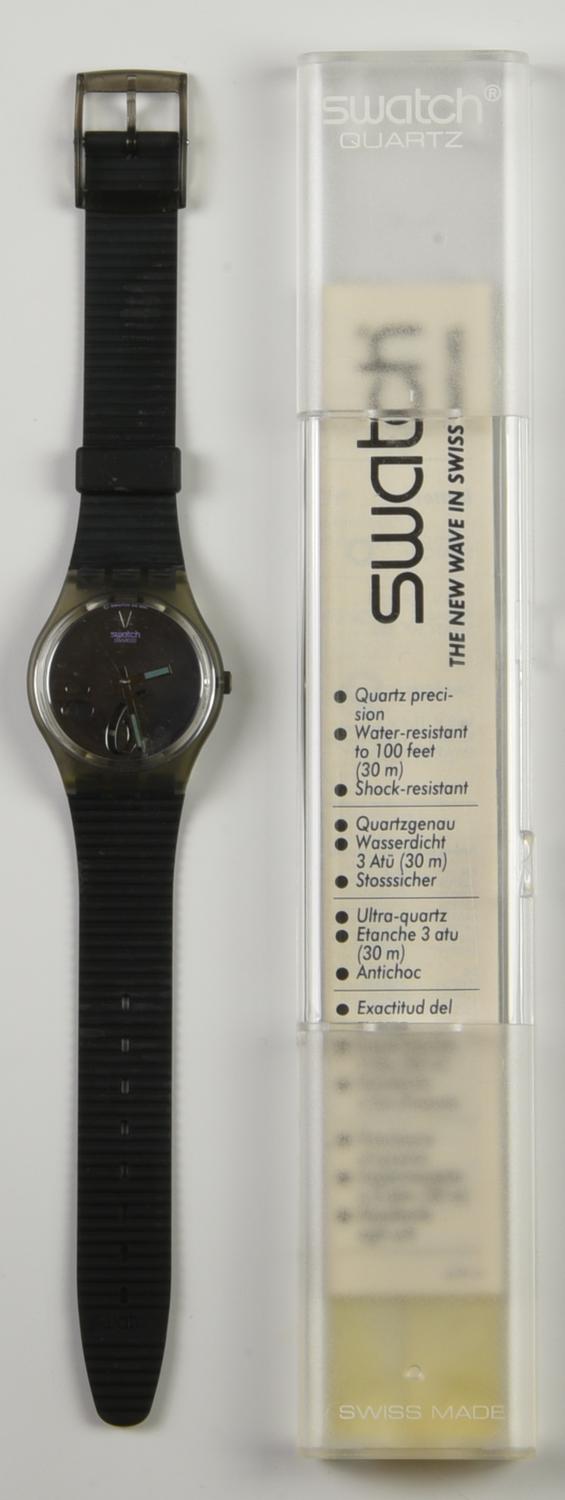 SWATCH NIGHT VISION, 1991 mod. HIGH BEAM, cod. GM107 anno 1991 Completo di...