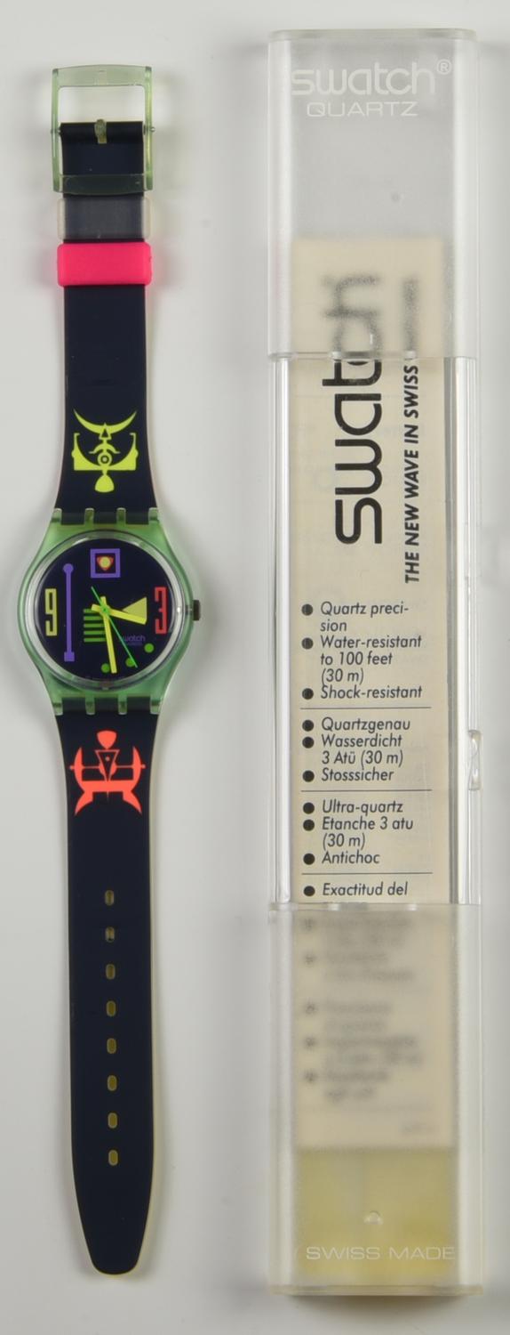 SWATCH COLD FEVER, 1991 mod. STALEFISH, cod. GG113 anno 1991 Completo di...