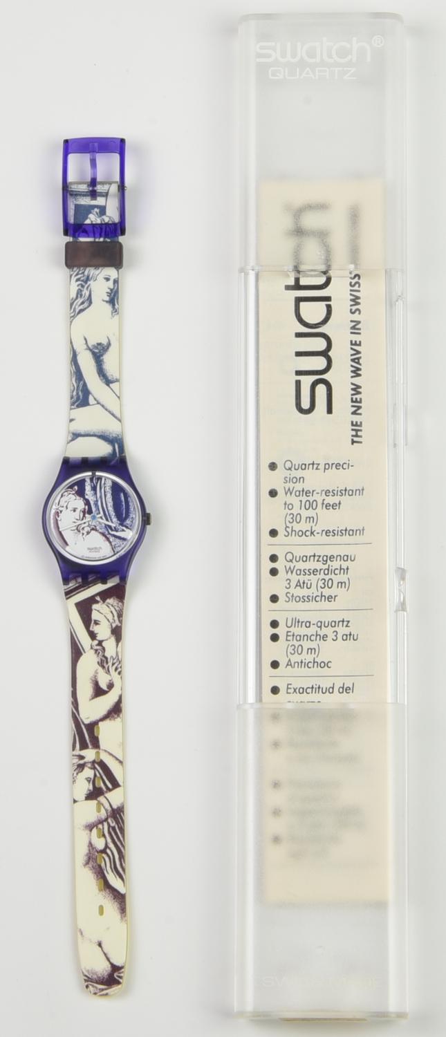 SWATCH LOVEFREEZE, 1991 mod. SAPPHO, cod. LV101 anno 1991 Completo di scatola...