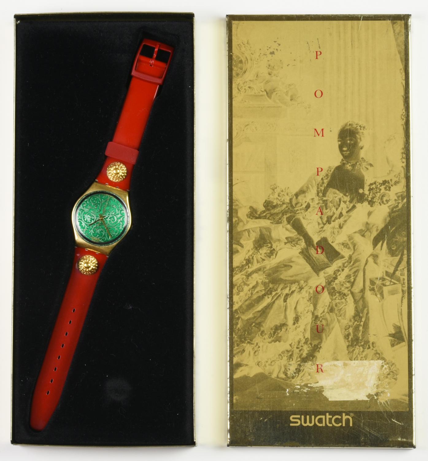 SWATCH CHRISTMAS A VERSAILLES, 1988 mod. POMPADOUR, cod. GX106 anno 1988...