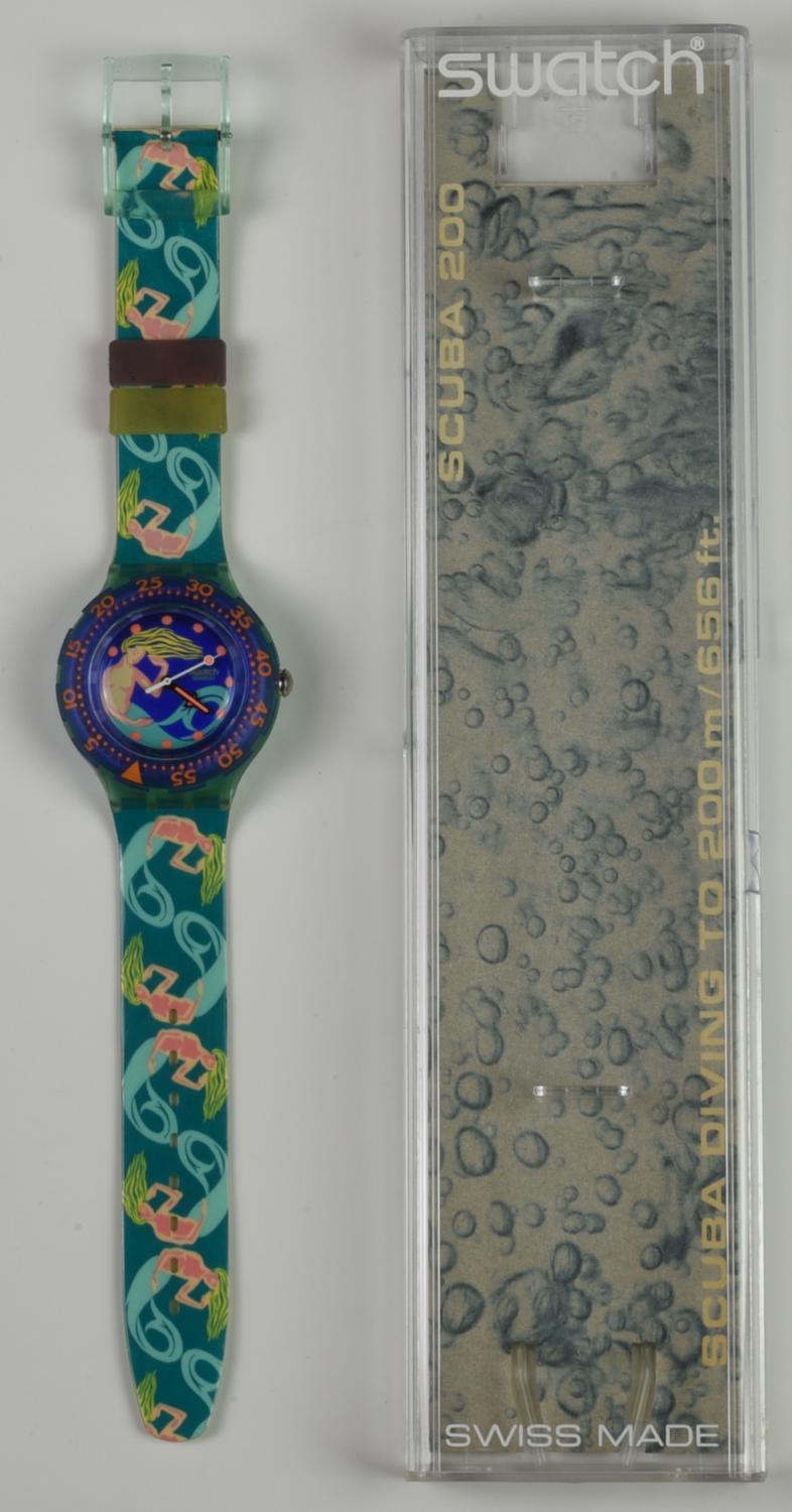 SWATCH SCUBA, 1993 mod. SAILOR'S JOY, cod. SDG100 anno 1993 Completo di...