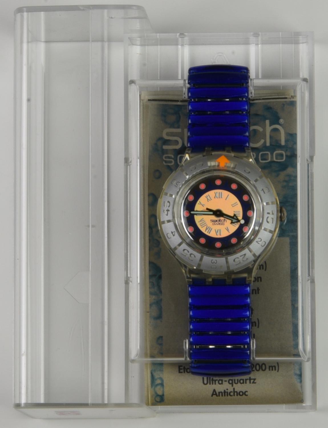 SWATCH SCUBA, 1994 mod. SPARK VESSEL, cod. SDK116 anno 1994 Completo di...