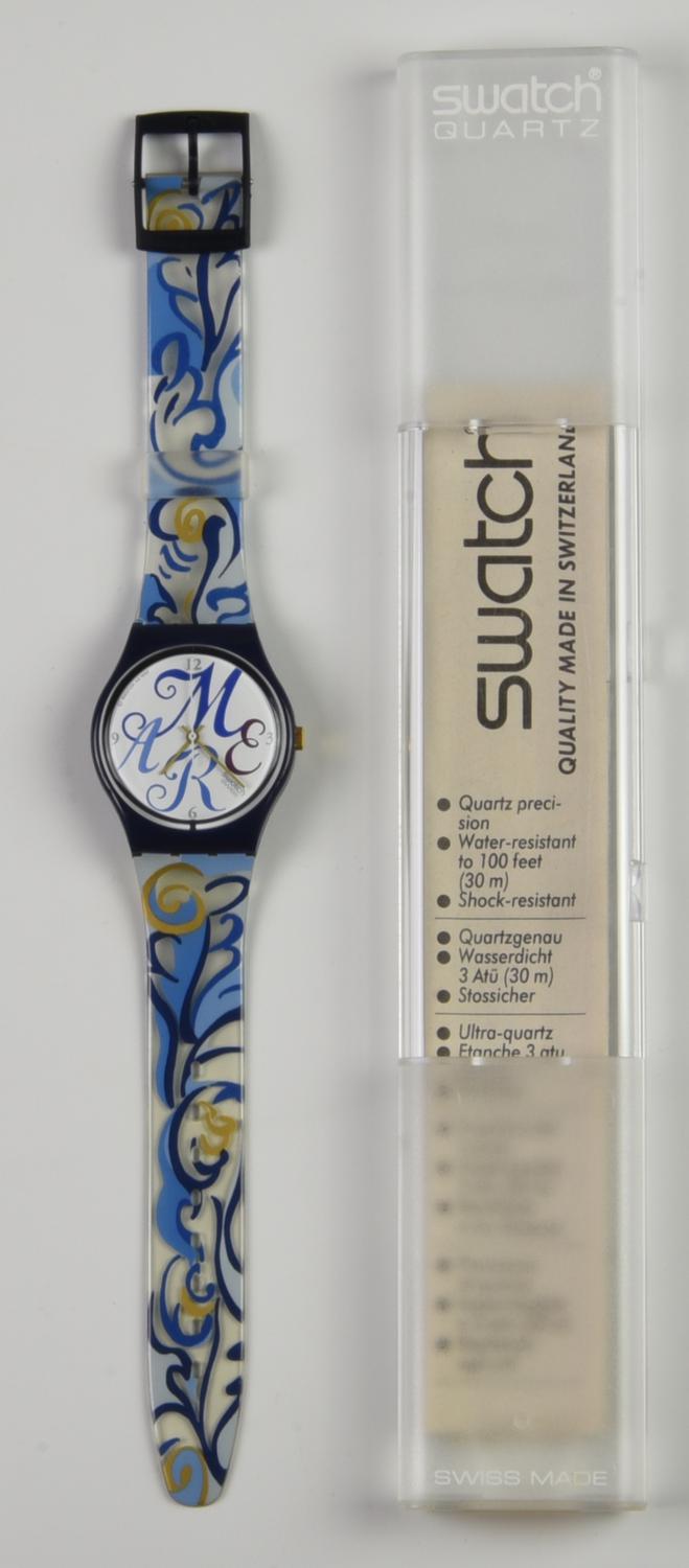 SWATCH, 1993 mod. ALGARVE, GN128 anno 1993 Completo di scatola e documenti...