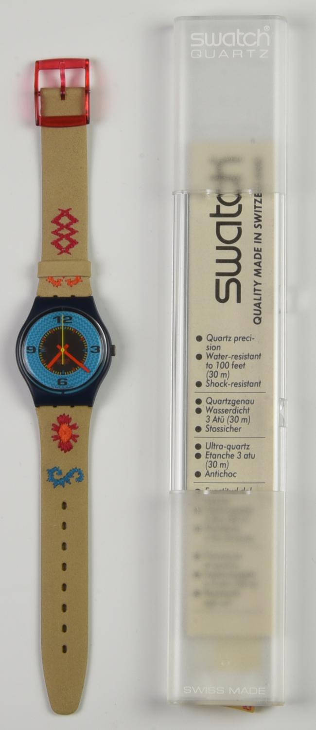 SWATCH, 1993 mod. CANCUN, cod. GN126 anno 1993 Completo di scatola e...