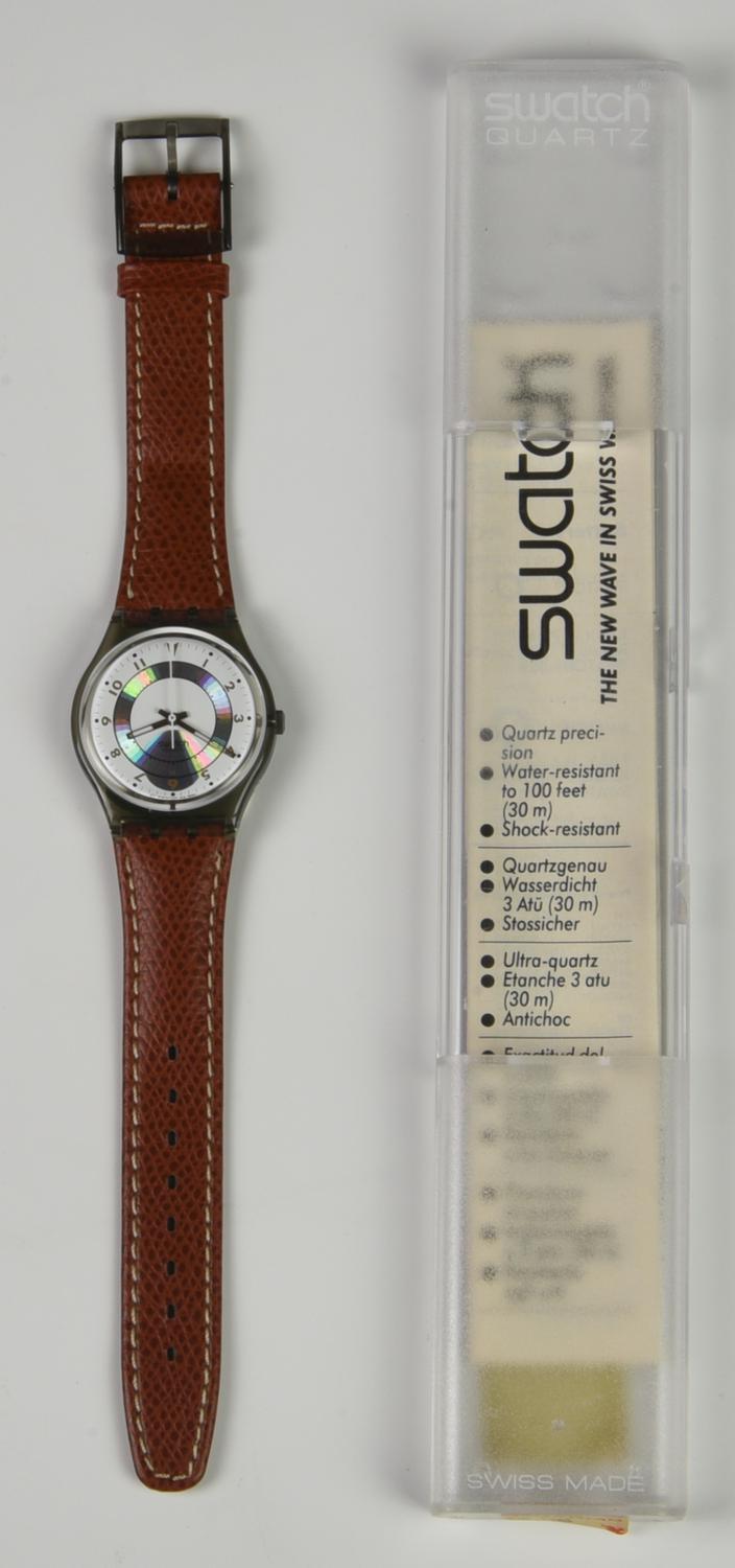 SWATCH AIRPORTS, 1992 mod. ORLY, cod. GM110 anno 1992 Completo di scatola e...