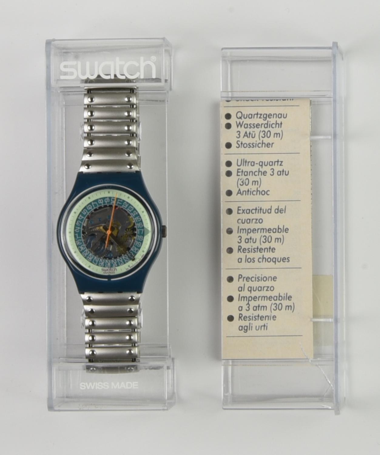 SWATCH TOOLING, 1992 mod. STEEL LITE, cod GG403/404 anno 1992 Completo di...