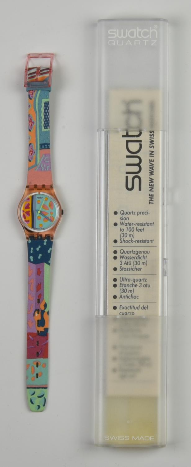 SWATCH MAROCOLOR, 1992 mod. ESSAOUIRA, cod. LP111 anno 1992 Completo di...