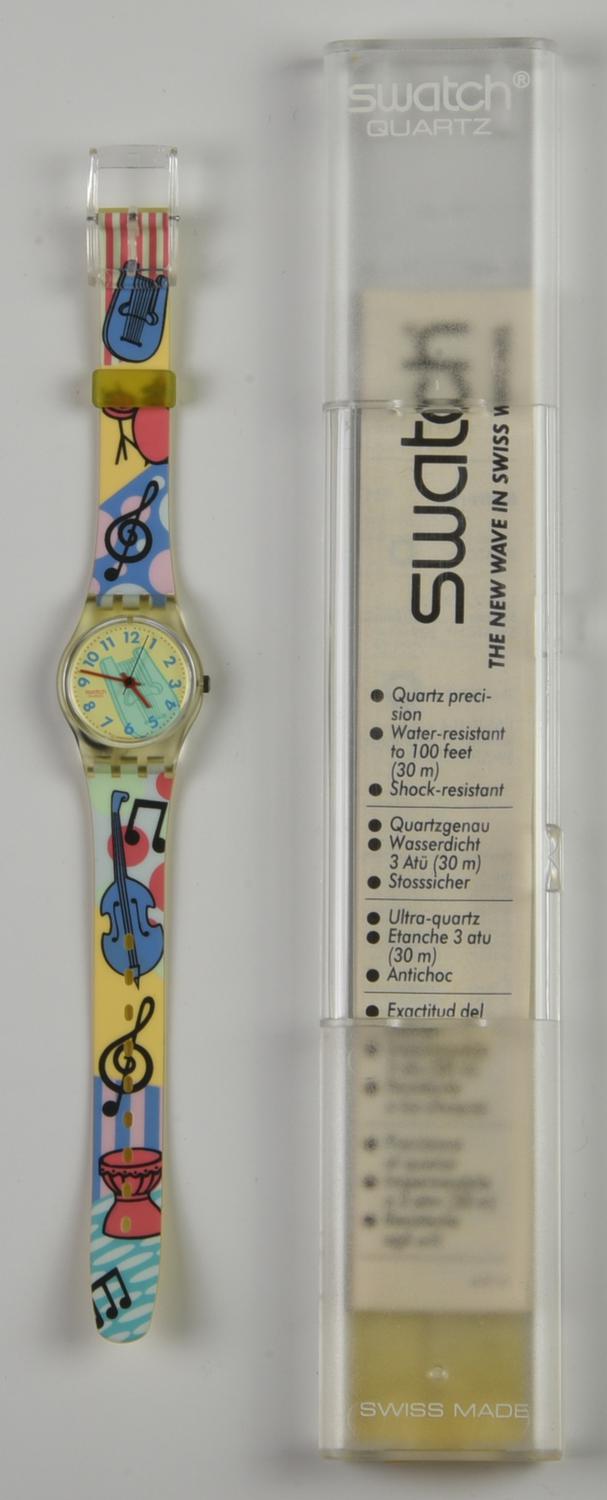 SWATCH ORCHESTRA, 1992 mod. PICCOLO, cod. LK132 anno 1992 Completo di scatola...