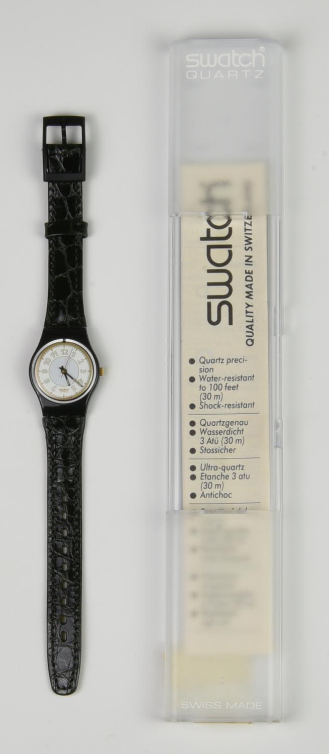 SWATCH LEATHERSHIP, 1992 mod. RAISSA, cod. LB131 anno 1992 Completo di...