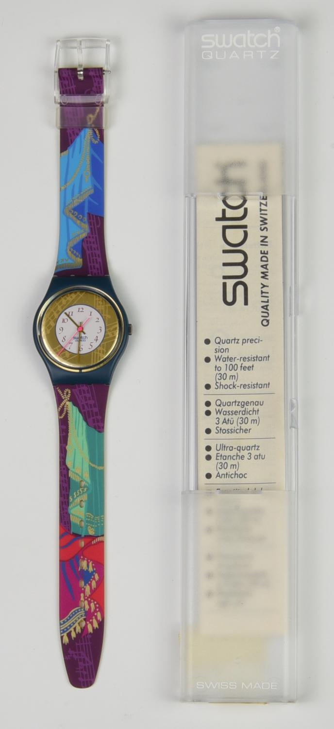 SWATCH CURTAIN CALL, 1992 mod. PALCO, cod. GG119 anno 1992 Completo di...