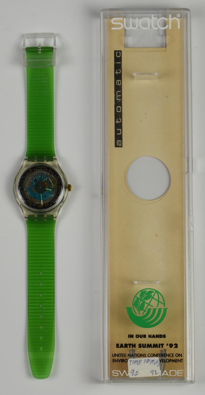 SWATCH AUTOMATICO, 1992 mod. TIME TO MOVE, cod. SAK102 anno 1992 Completo di...