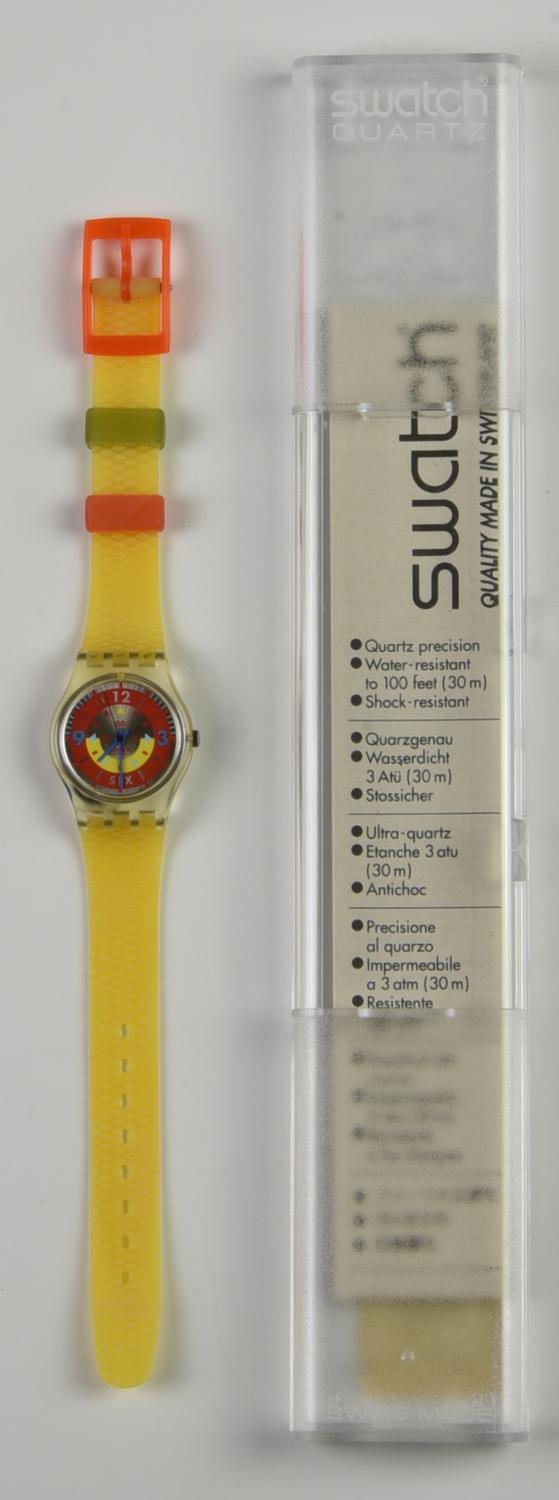 SWATCH,1993 mod. HIELO, cod. LK146 anno 1993 Completo di scatola e documenti...