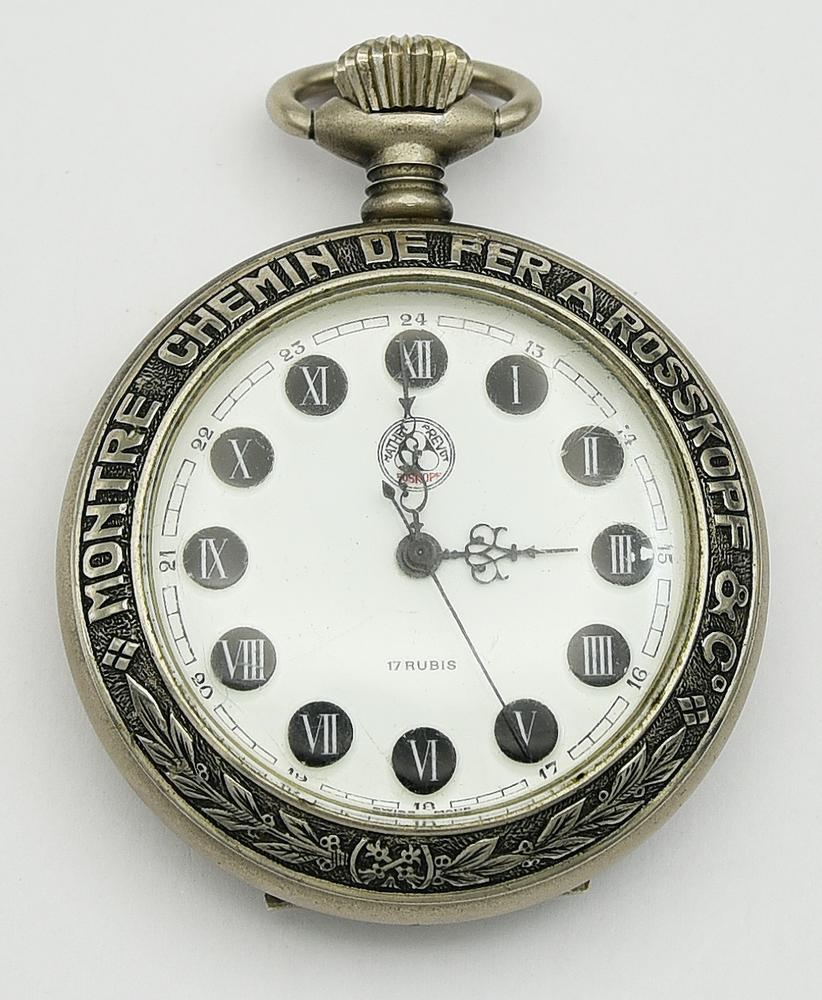 Orologio da tasca Mathey Prevot, 1929 - 1930, acciaio CASSA: in acciaio con...