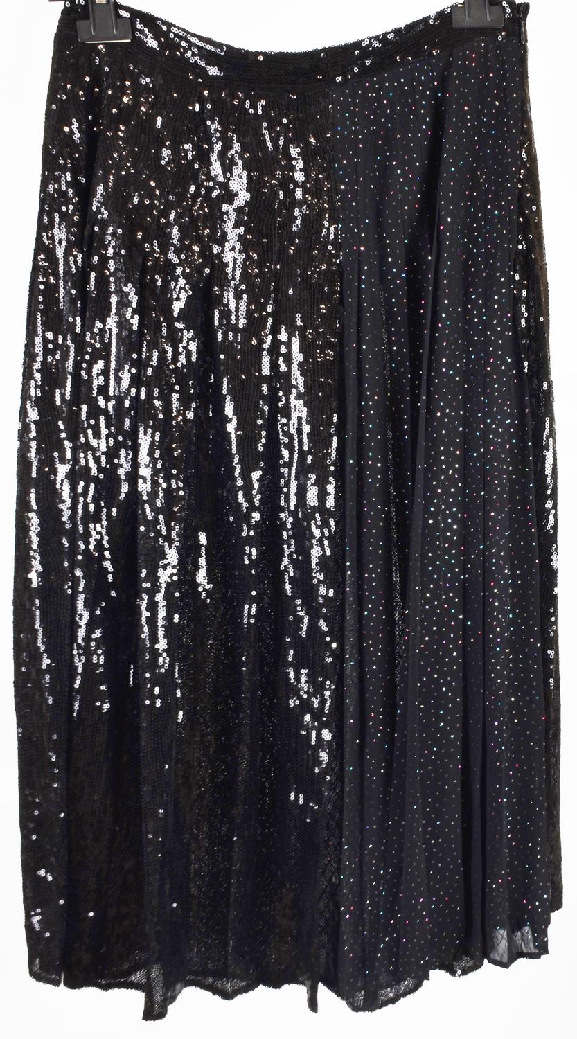 Marco De Vincenzo SEQUINS SKIRT DESCRIPTION: A-line skirt with sequins and...