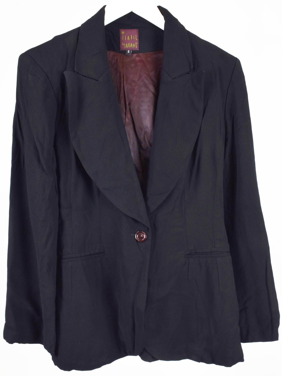 Isabel Marant BLAZER DESCRIPTION: Single-breasted blazer in viscose. Padded...