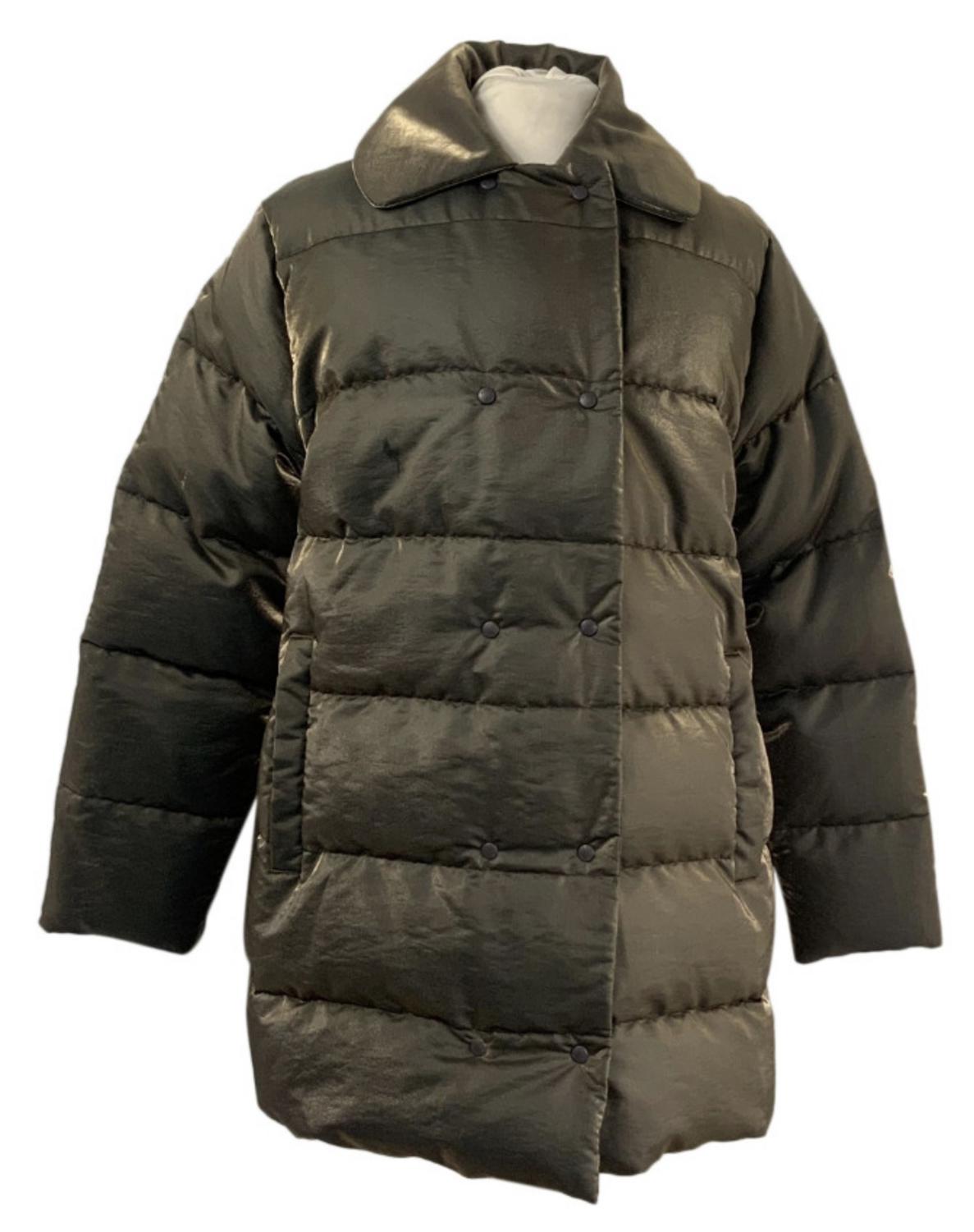 Moncler DOWN JACKET DESCRIPTION: Golden Moncler down jacket, in polyester and...