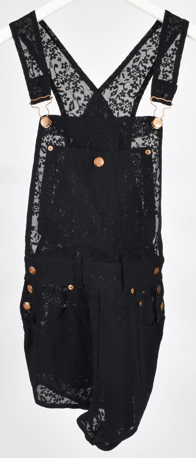 Junior Gaultier LACE OVERALLS DESCRIPTION: Short overalls in stretch...