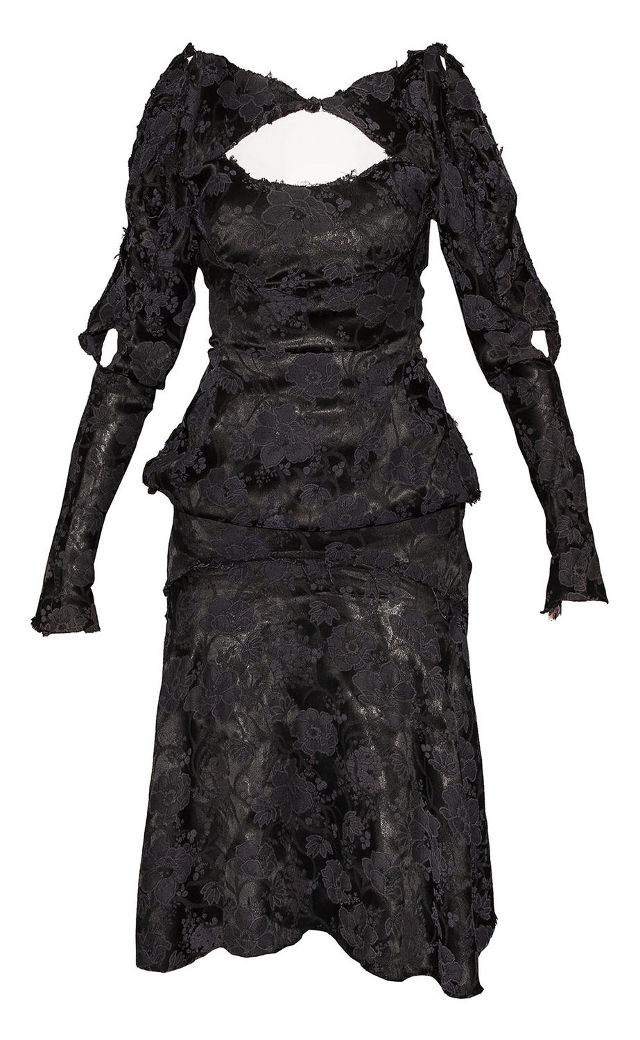 Vivienne Westwood PUNK DRESS Description: unlined dress in jacquard fabric...