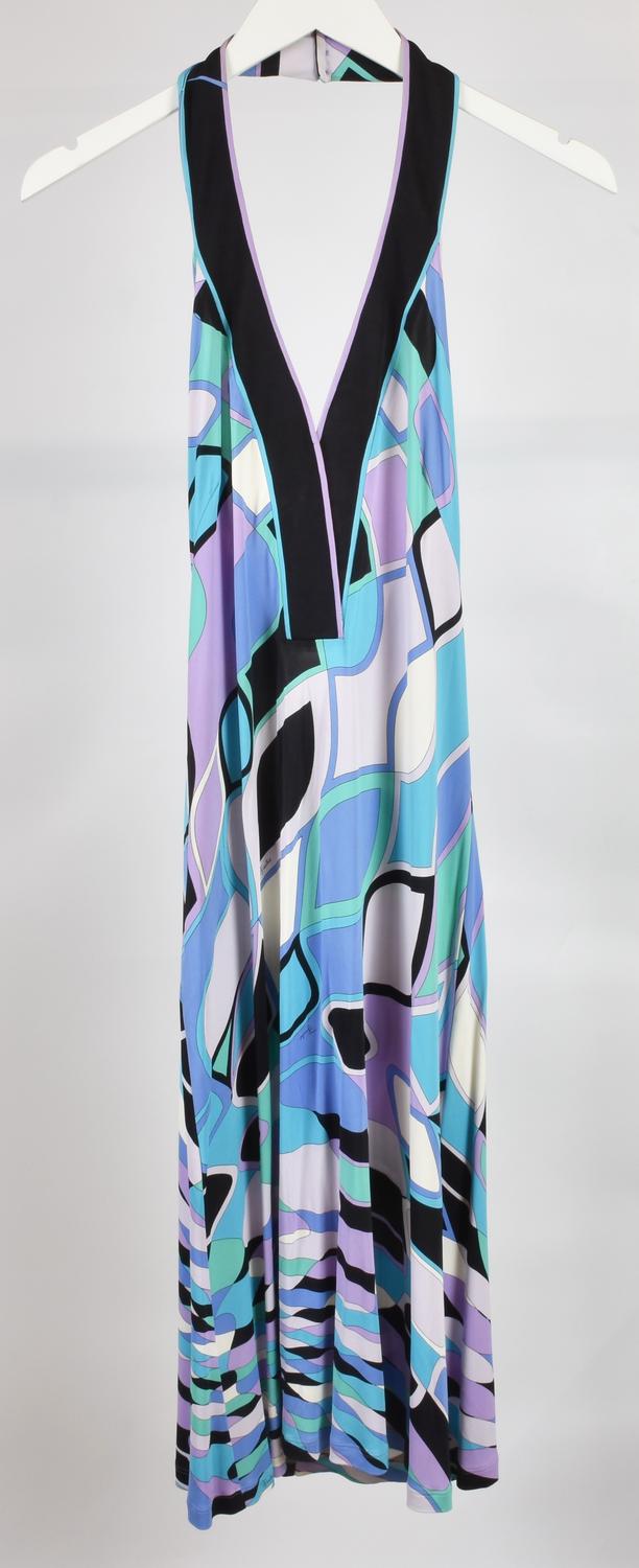 Emilio Pucci DRESS DESCRIPTION: Vivara print midi dress in stretch fabric,...