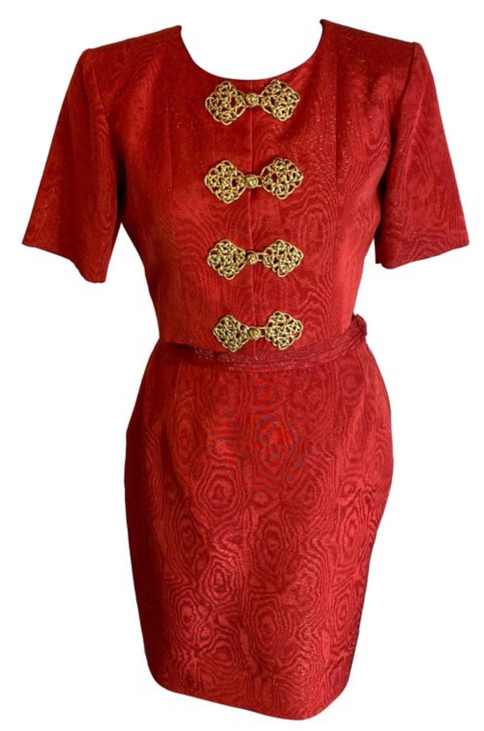 Yves Saint Laurent ORIENTAL COLLECTION SUIT DESCRIPTION: Yves Saint Laurent...