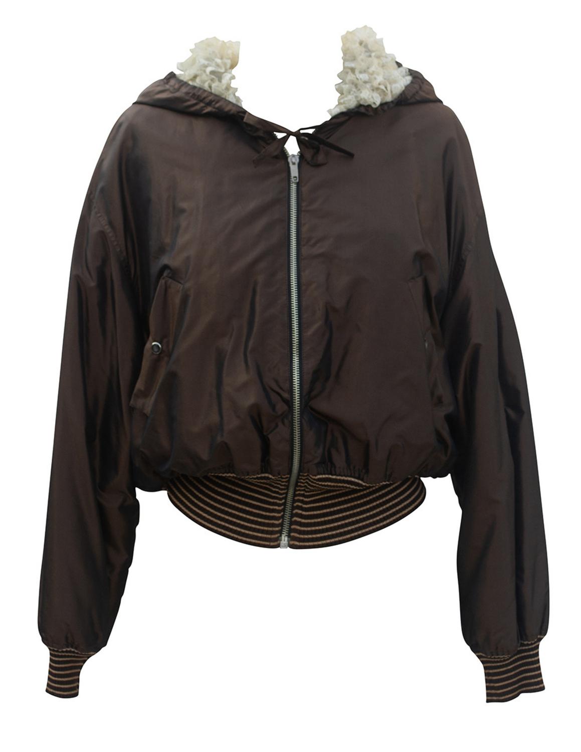 Jean Paul Gaultier DOUBLE FACE BOMBER Description: bomber fully reversible....