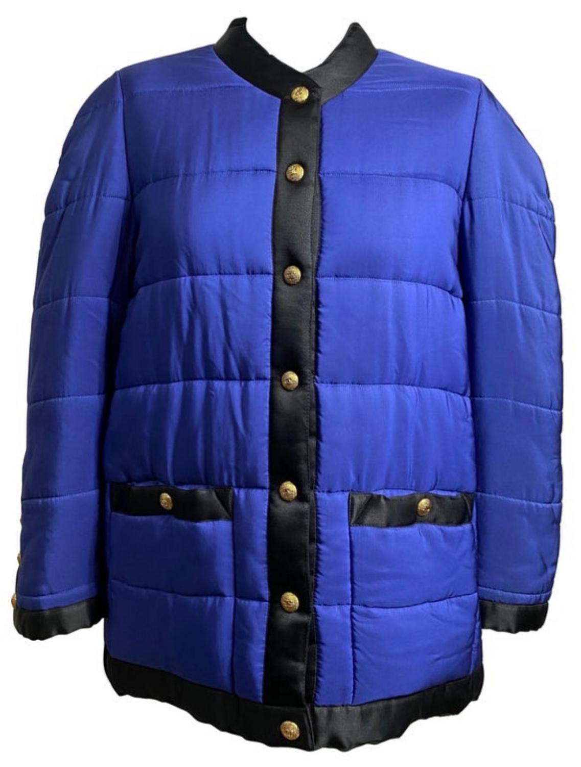 Chanel Boutique BOMBER JACKET DESCRIPTION: Chanel Boutique bomber jacket....