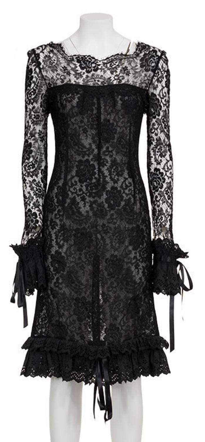 Dolce & Gabbana RARE AND ICONIC LACE LONG SLEEVE DRESS DESCRIPTION: Rare and...