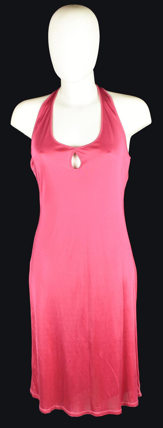 Versus DRESS DESCRIPTION: Raspberry-colored dress. Size 44 IT. Made in Italy....