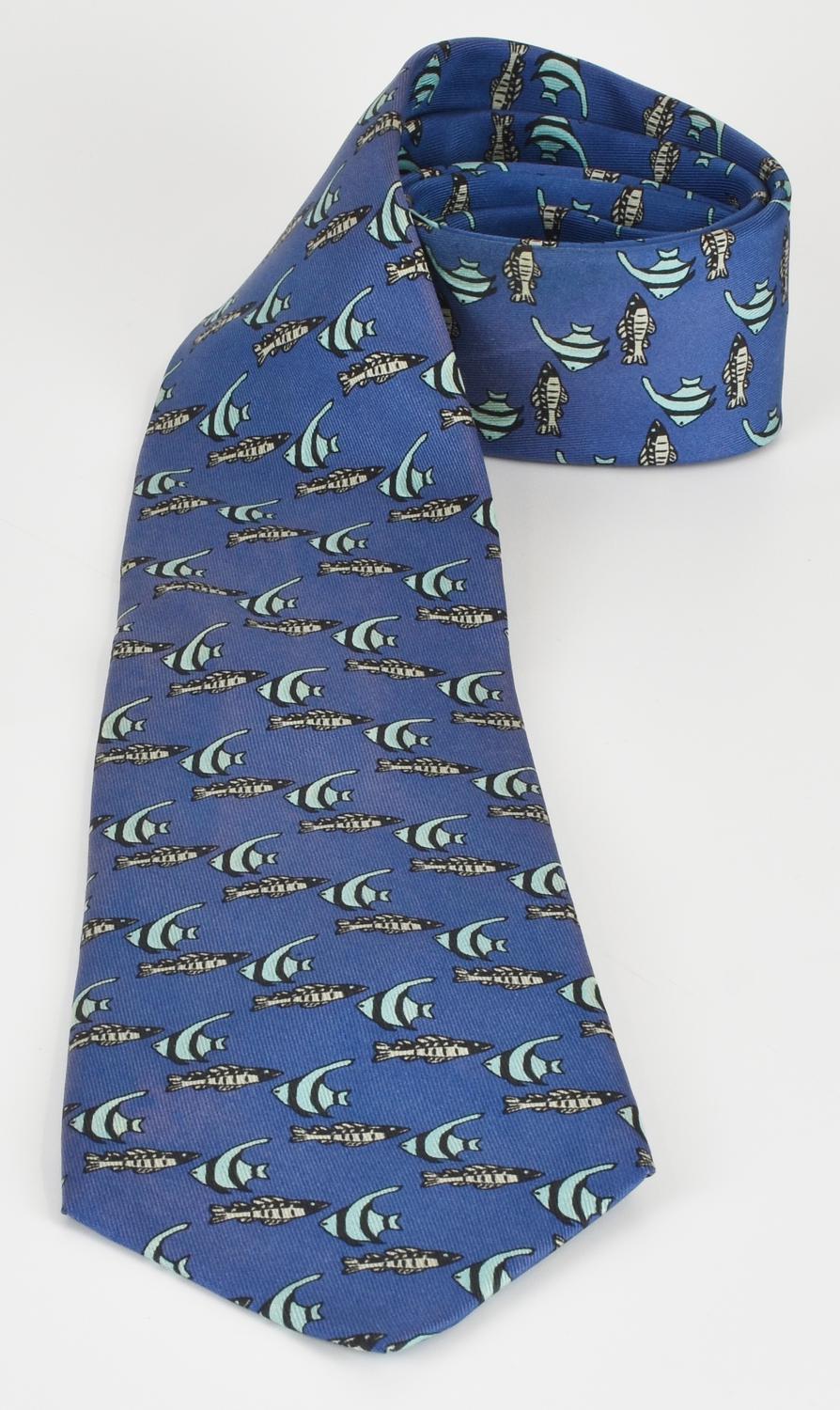 Hermes SILK TIE DESCRIPTION: Silk tie with a patterned design. Code: 7336 EA....