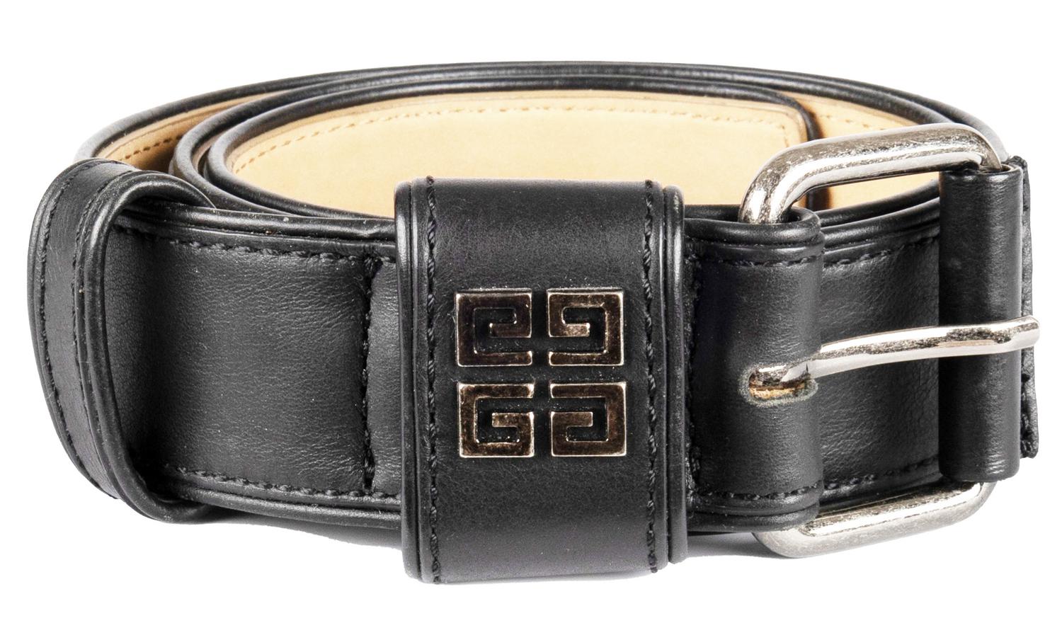 Givenchy LEATHER BELT DESCRIPTION: This Givenchy Leather Belt is crafted from...