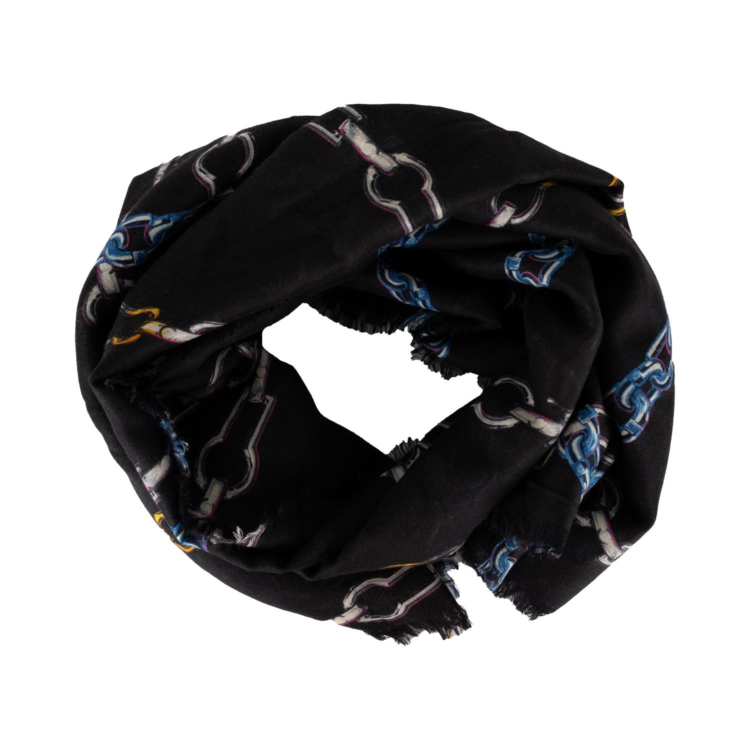 Louis Vuitton MULTICOLOR CHAIN PRINT SCARF DESCRIPTION: This Louis Vuitton...