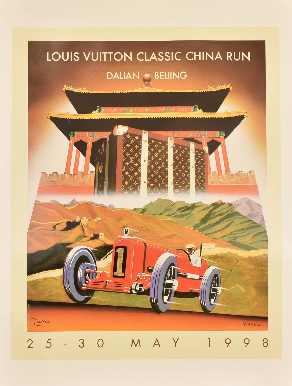 Razzia (Gerard Courbouleix Deneriaz) LOUIS VUITTON CLASSIC CHINA RUN....