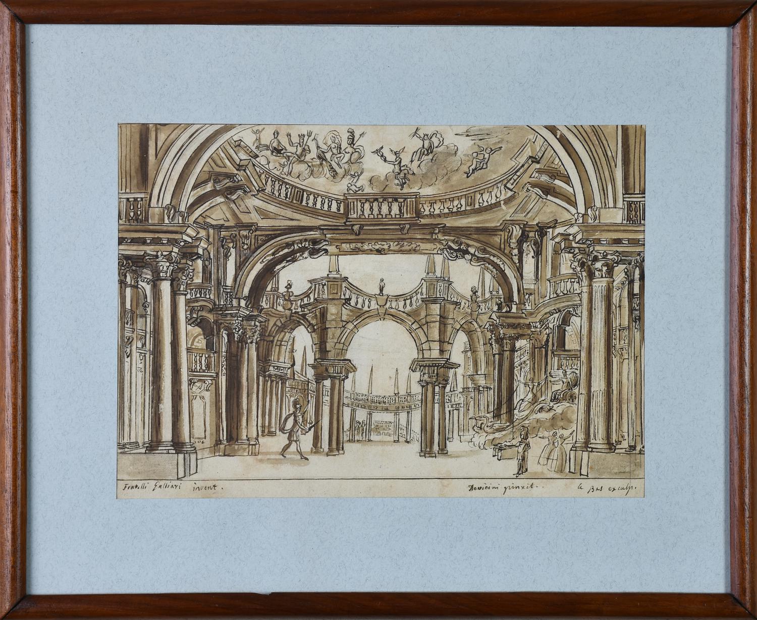 Jacques Philippe Le Bas (1707-1783) - LUOGO MAGNIFICO SCENOGRAFIA DELLA...