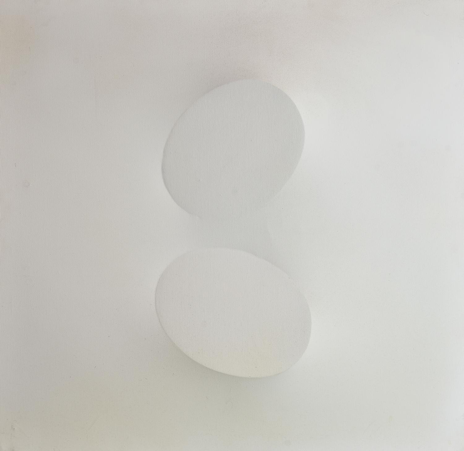 Romano Leli (1957) SENZA TITOLO, 2002 acrilico su tela estroflessa, cm 65x65...