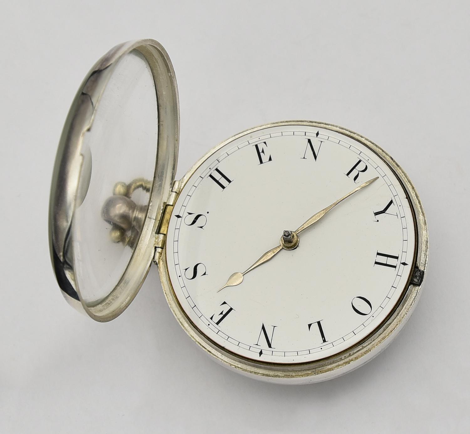Orologio da tasca, Inghilterra, primi 800, argento sterling 925/1000 CASSA:...