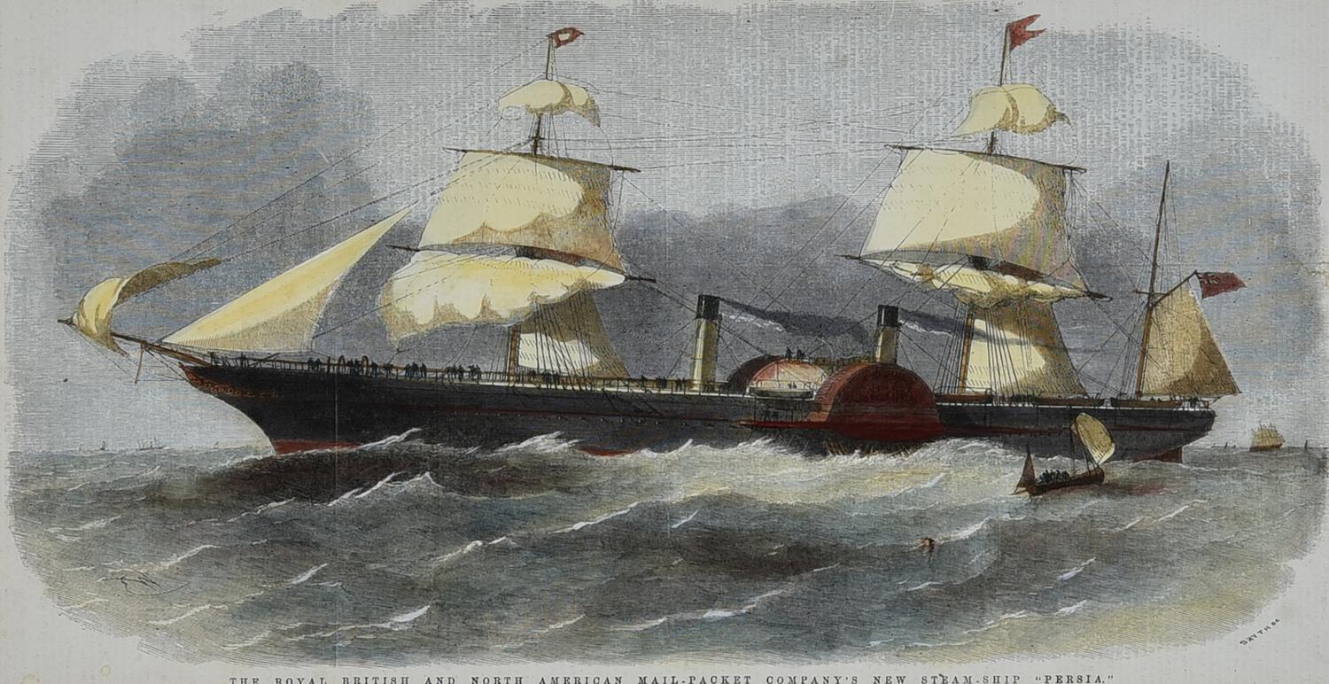 THE ROYAL BRITISH AND NORTH AMERICAN MAIL-PACKET COMPANY'S NEW STEAM-SHIP...
