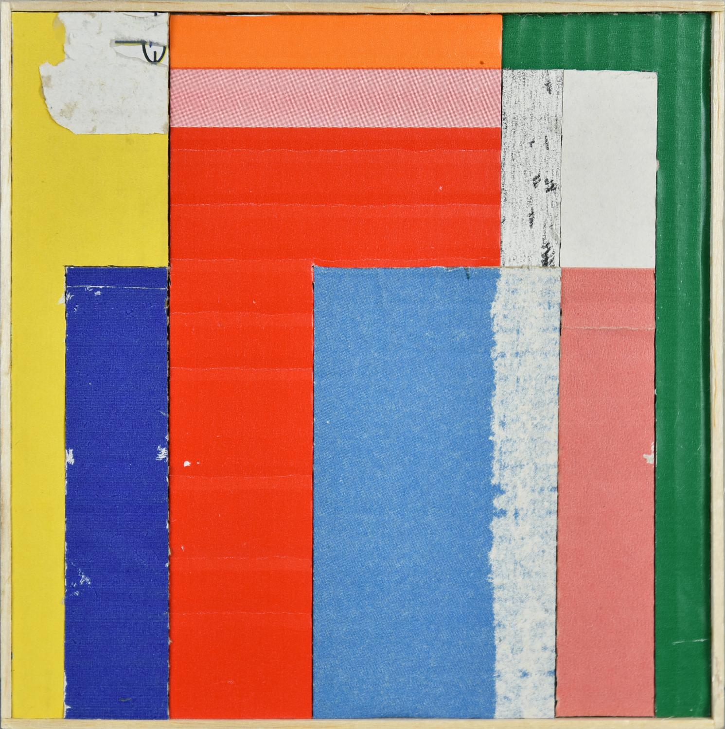 Pedro Zamora (1968) OCTOBRE, 2011 cartoni colorati assemblati, cm 20x20 sul...