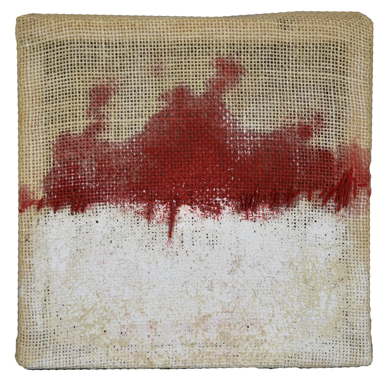 Alessandro Di Cola (1981) TERREMOTO, 2012 tecnica mista su tela di juta, cm...