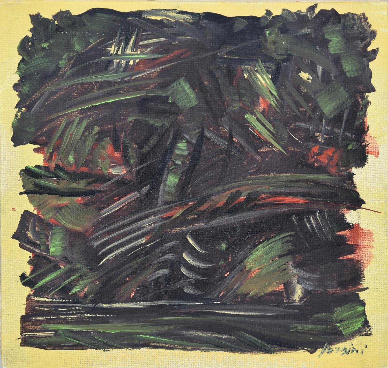 Luigi FersinI (1932) INVERNO NEL BOSCO, 2008 olio su cartoncino telato, cm...