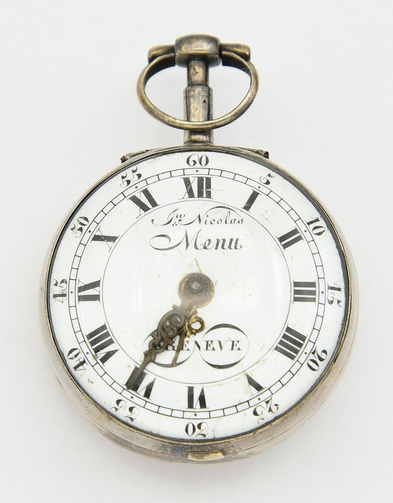 Oignon, Geneve, 1720-1730, argento CASSA: testato argento; numero di cassa...