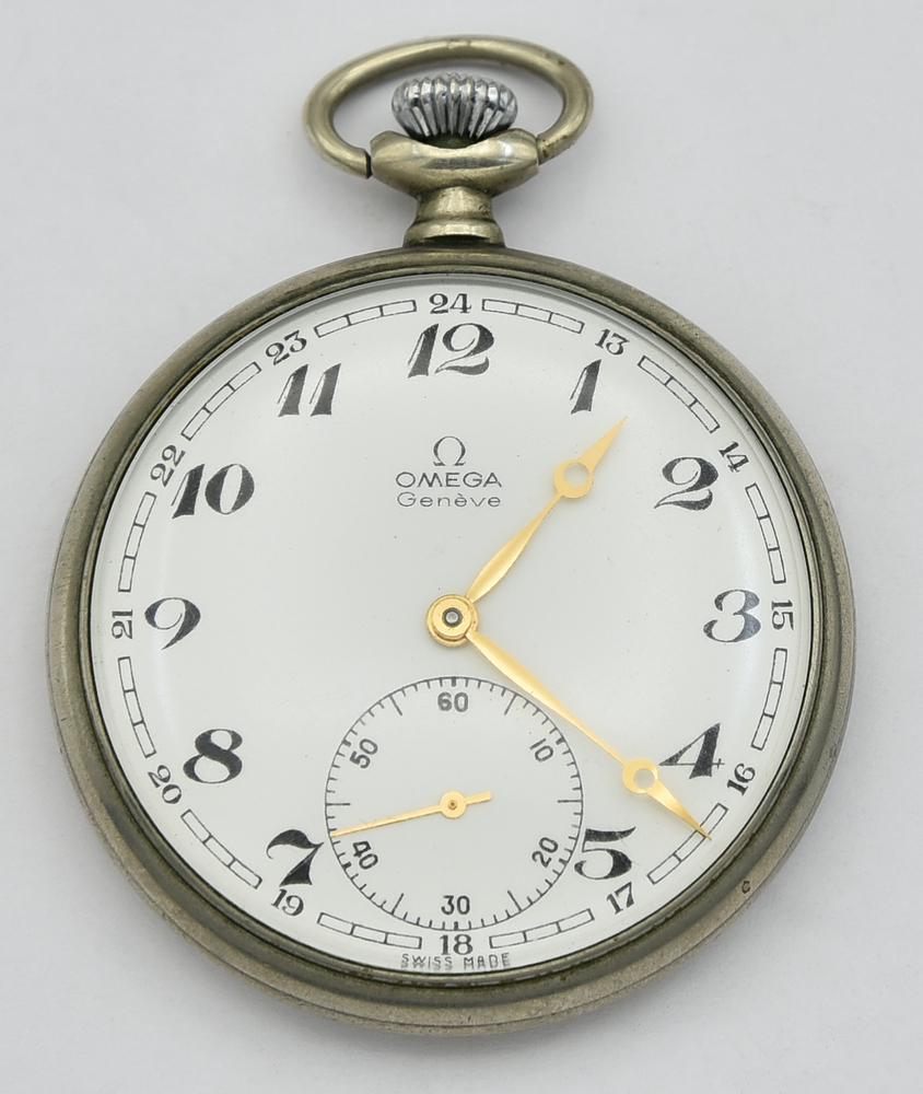 Orologio da tasca Omega, primi 900 CASSA: in metallo;numero di cassa e...
