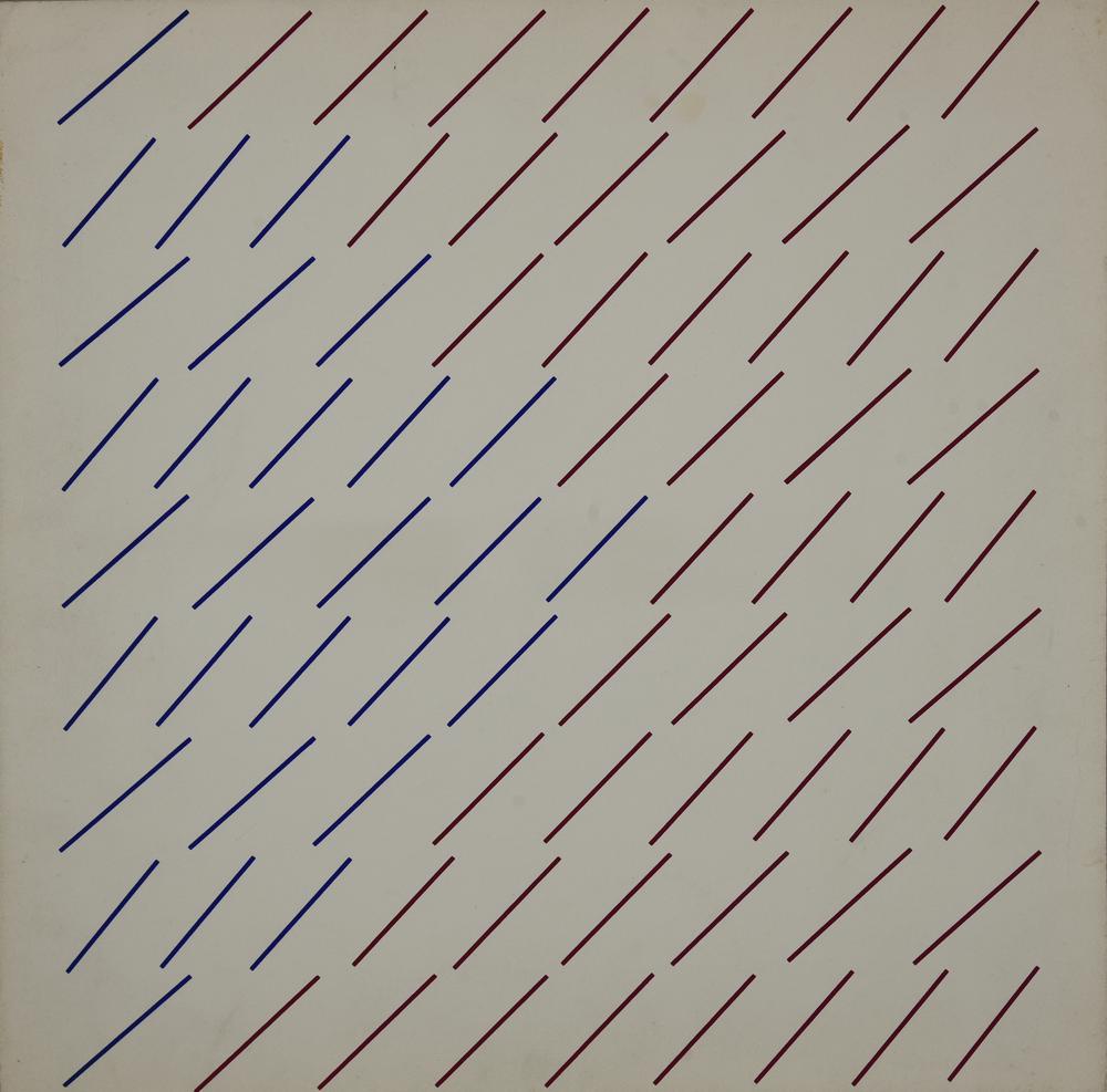 Mario Nigro (1917 - 1992) SENZA TITOLO serigrafia, cm 49,7x49,7; es.63/90 sul...